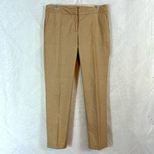 Adrienne Vittadini Woman's Patterned Slim Fit Pants / Sz 10